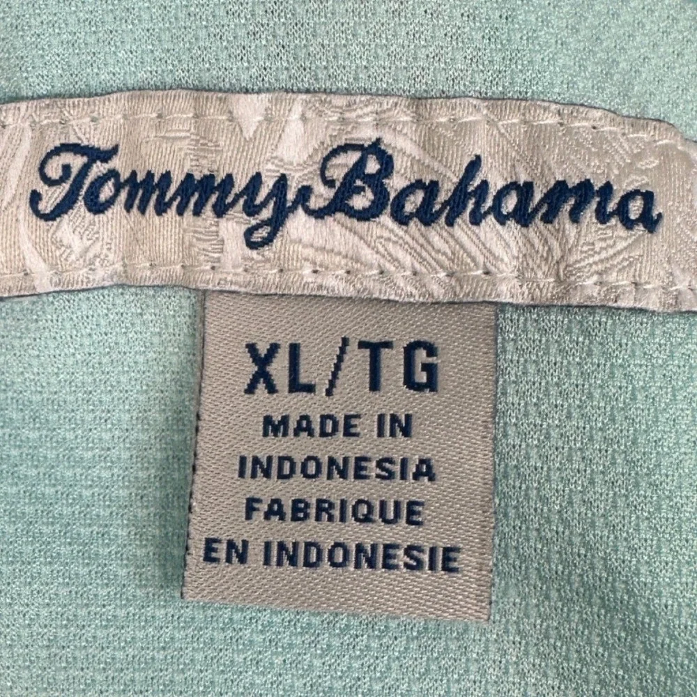 Tommy Bahama Swim Trunks Mens XL Multi Lined Tropical Monstera Leaf Board Shorts